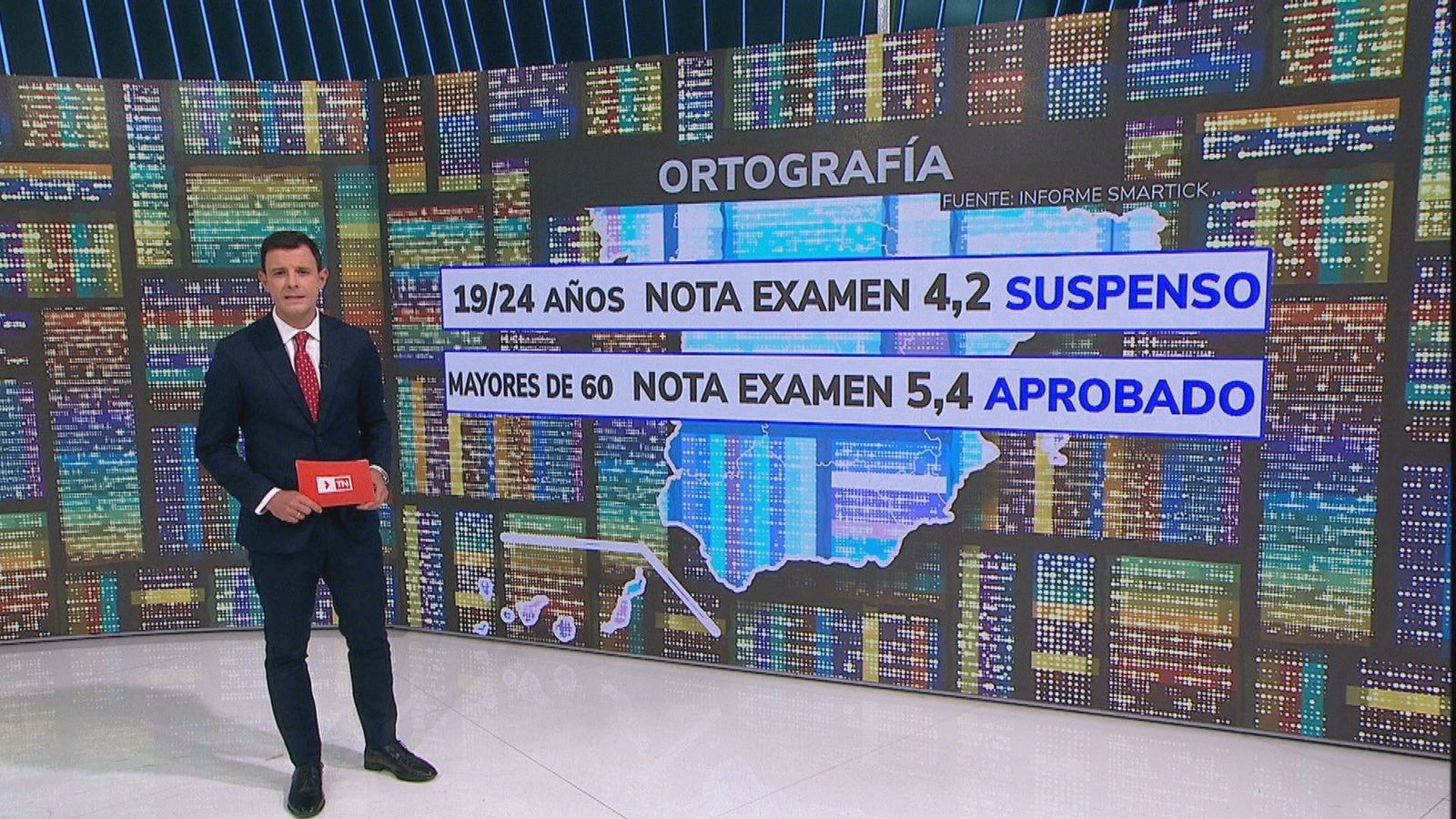 Los españoles suspenden en ortografía y morfología