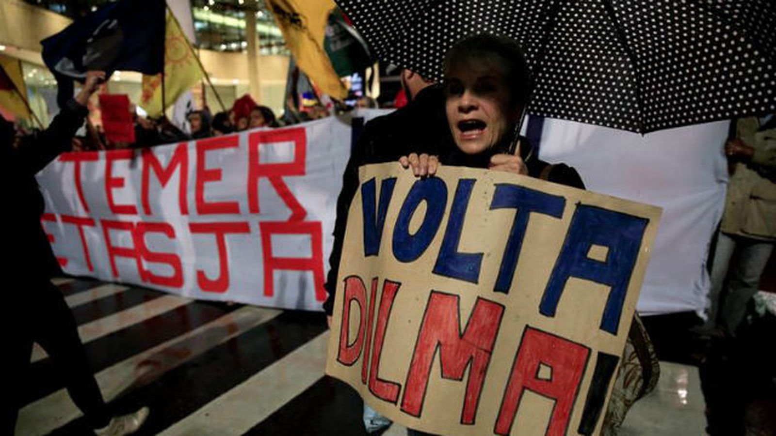 Manifestaciones contra Temer