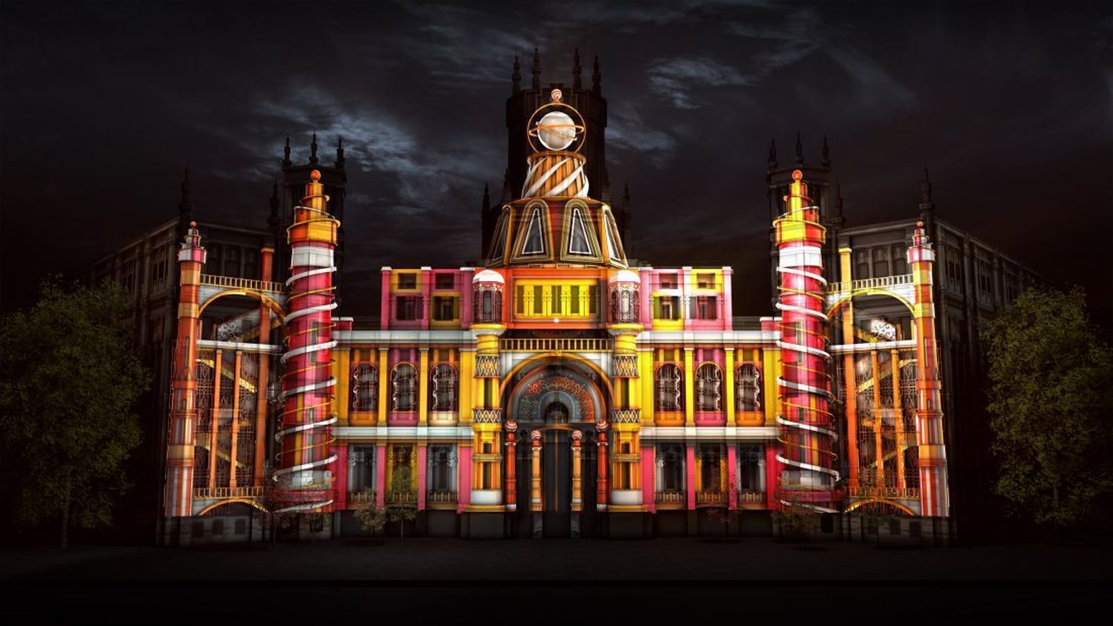 El Ayuntamiento de Madrid prepara un vídeo mapping en el Palacio de Cibeles
