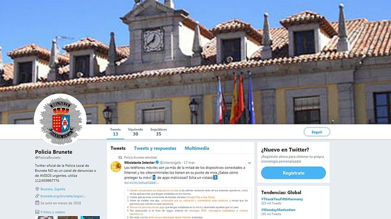 Policía Brunete