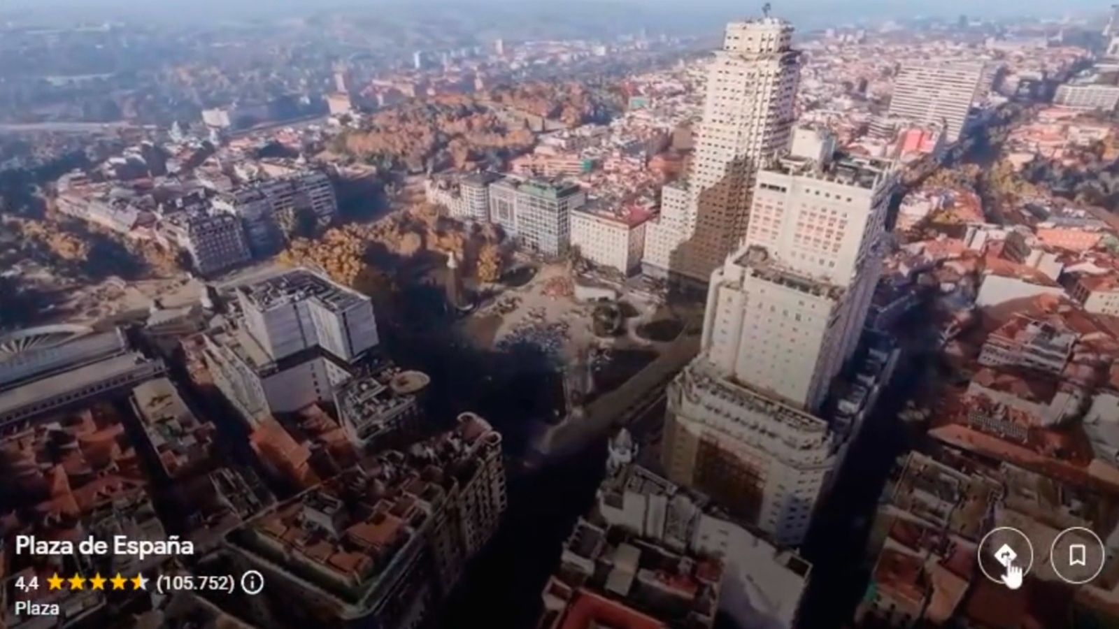 La nueva vista inmersiva de Google Maps en Madrid