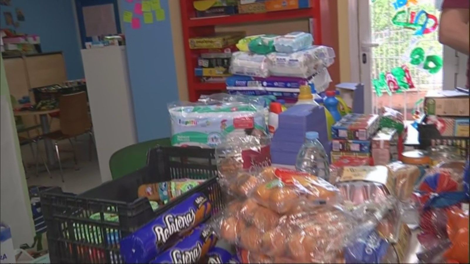 La solidaria iniciativa de los vecinos de Moratalaz