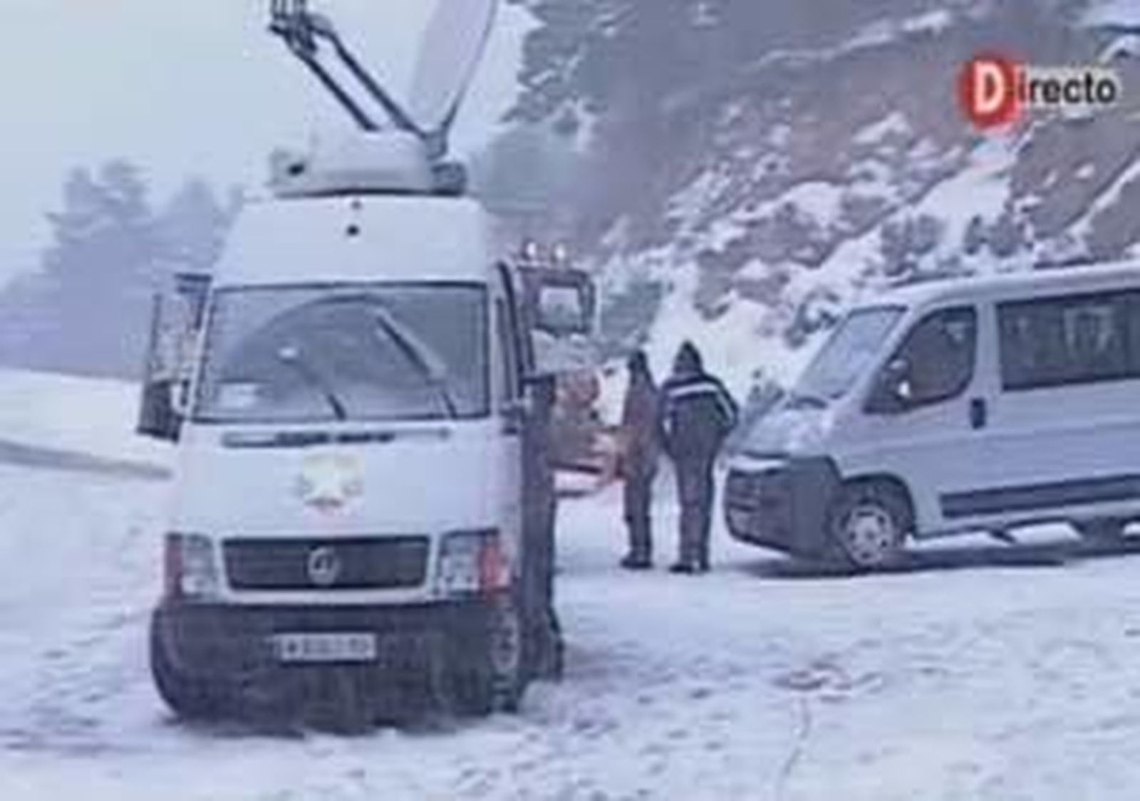 Atrapados en la nieve