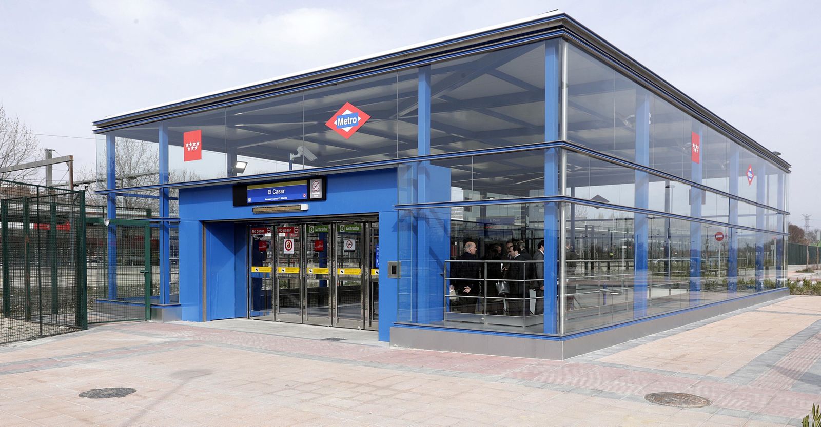 Estación de Metro de El Casar, Getafe