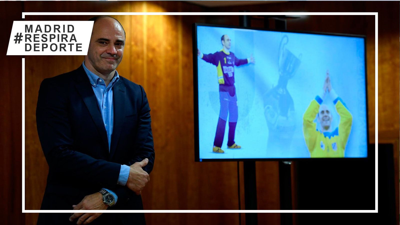 Hombrados se retira "muy feliz" del balonmano a los 49 años