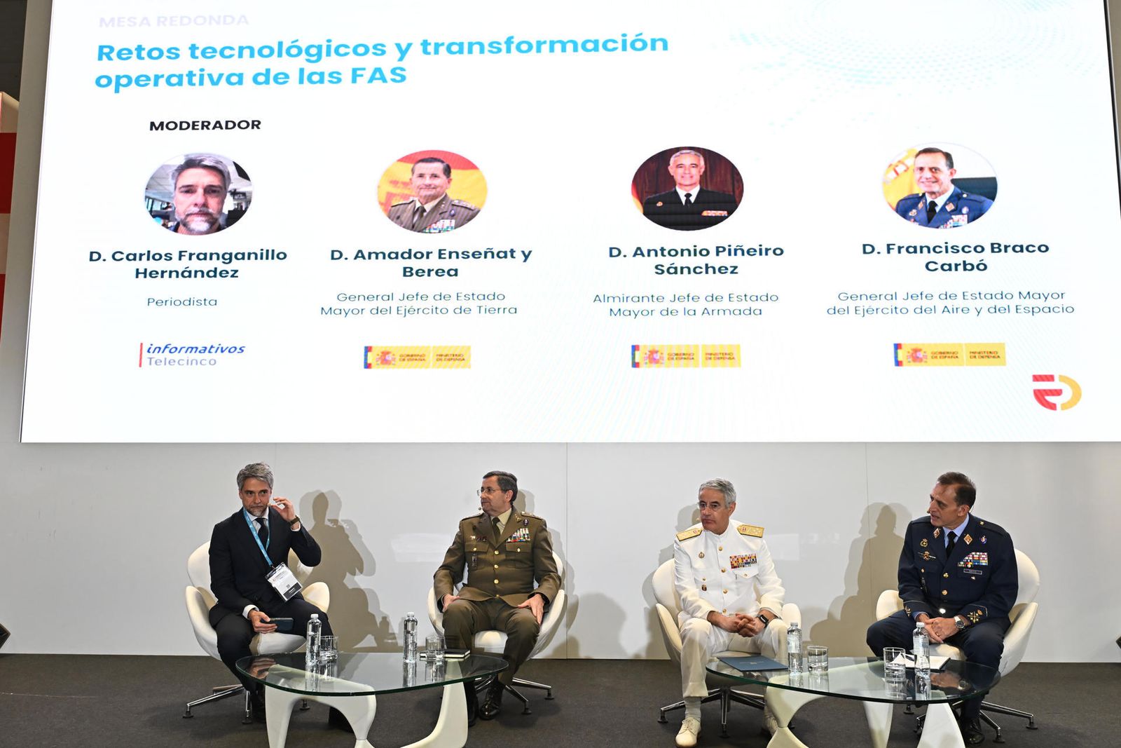 Apertura de la Feria Internacional de Defensa y Seguridad de España