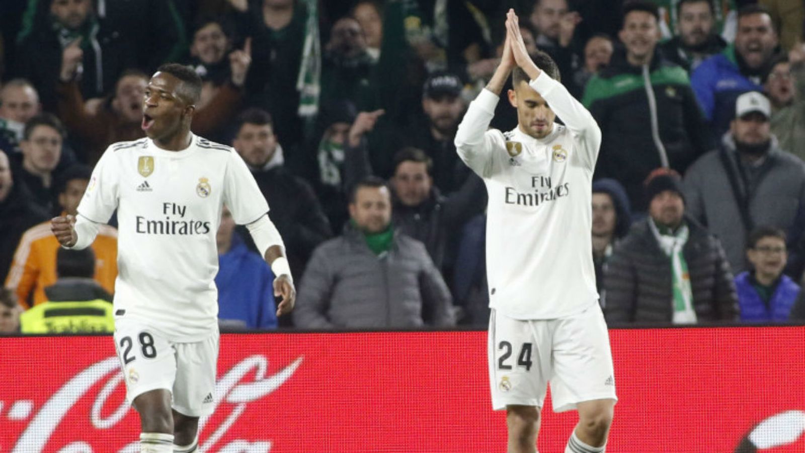 Vinicius y Ceballos