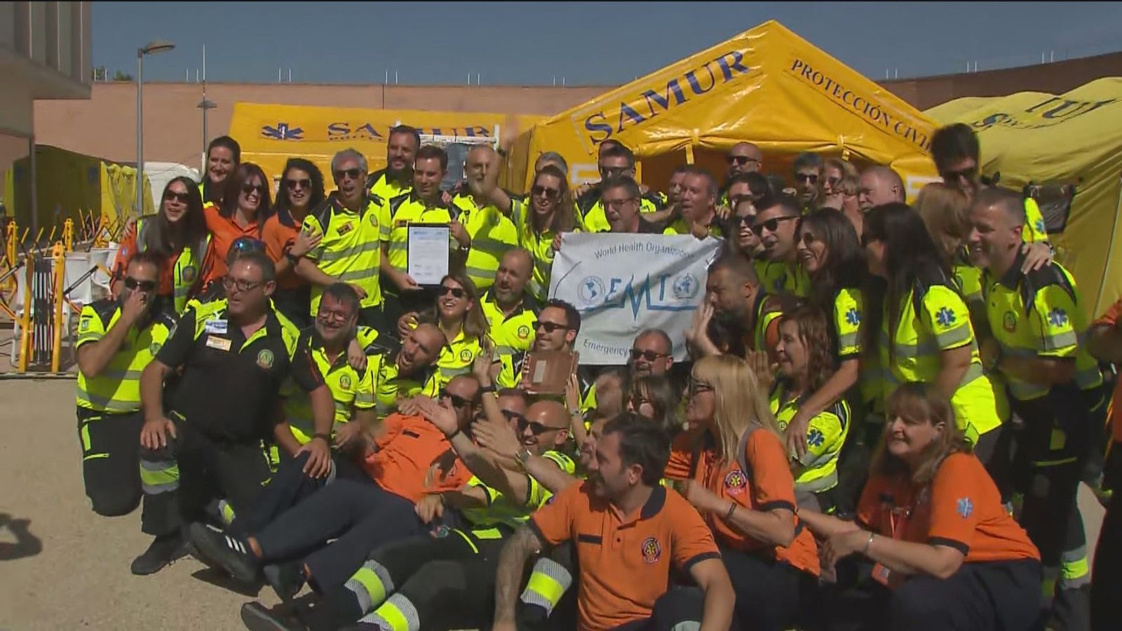 El Samur se convierte en el servicio de emergencias municipal  con el mayor reconocimiento en la clasificación de la OMS