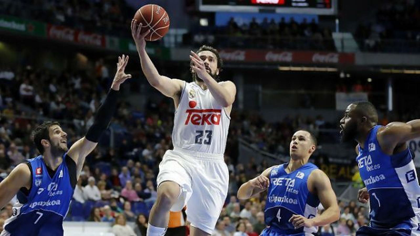 94-88. El Madrid recurre a Llull para derrotar al Gipuzkoa