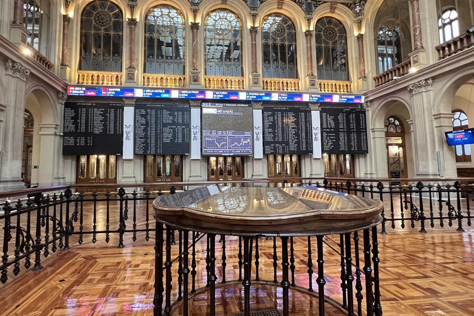Imagen de la Bolsa de Madrid
