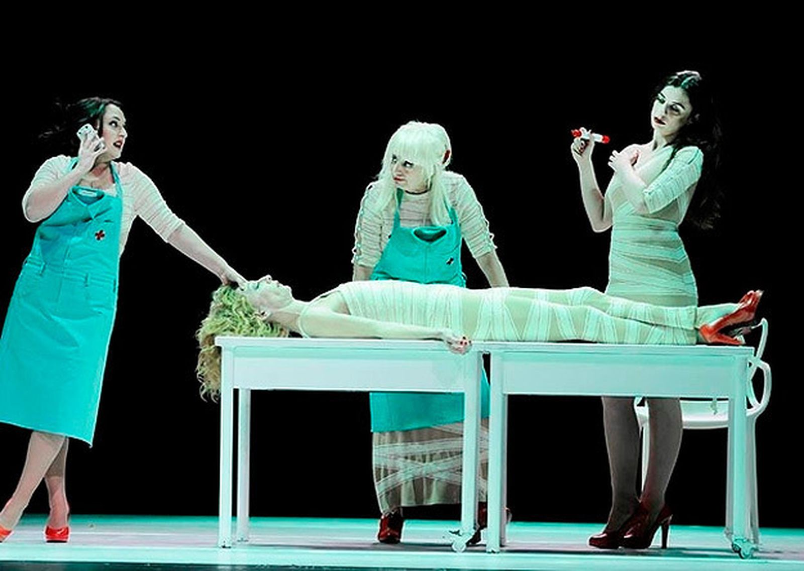 Pepa Rus, Elisa Matilla, Josele Román y Miren Ibarguren, protagonistas de 'Lifting'