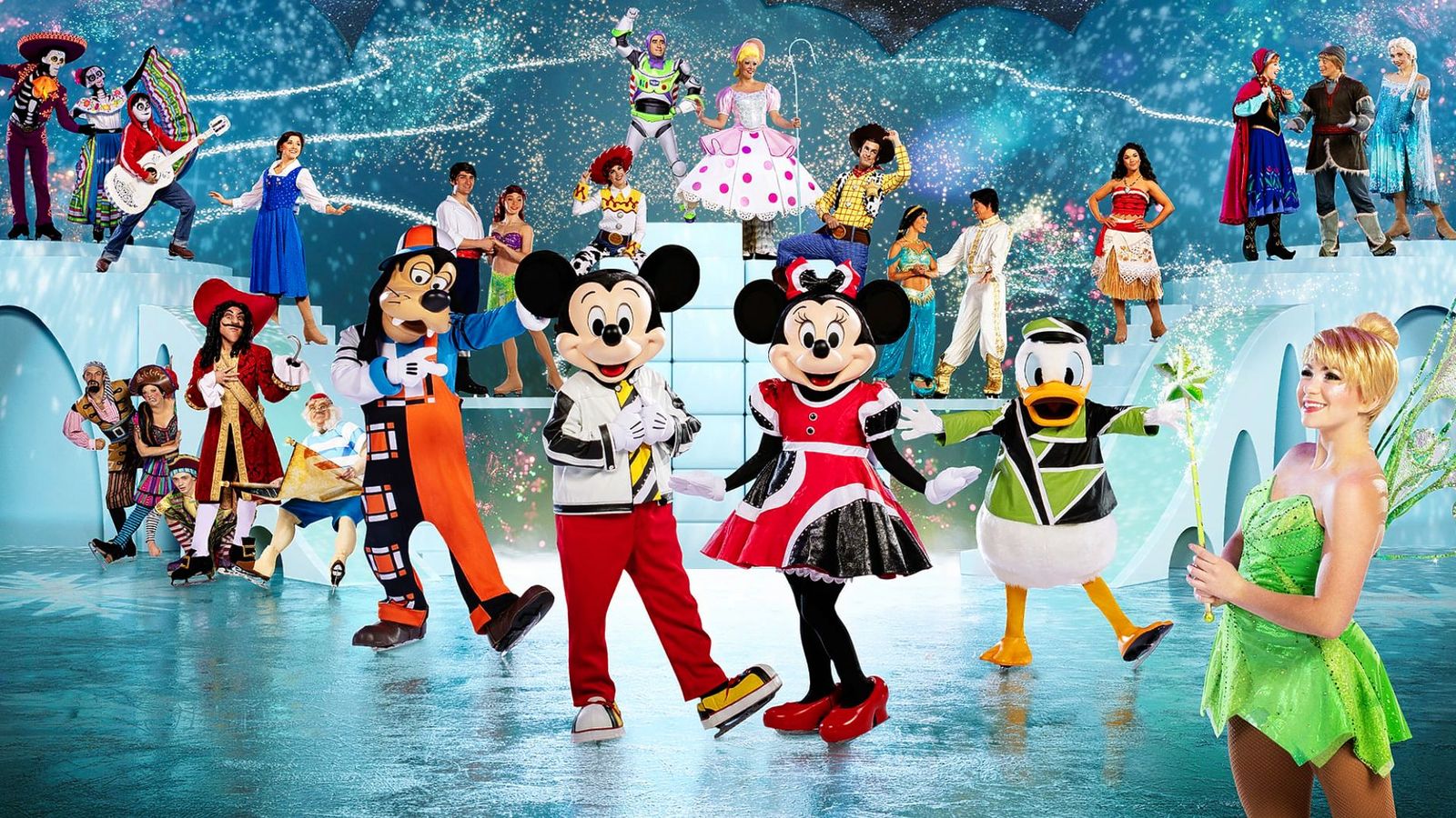 Magia sobre hielo: 'Disney on Ice' llega al Movistar Arena de Madrid