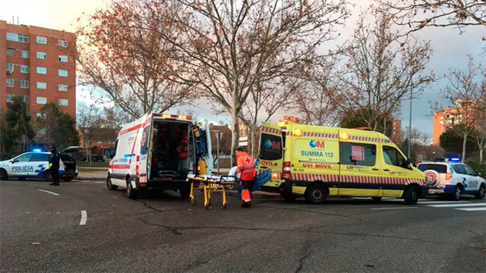 Atropello en Fuenlabrada