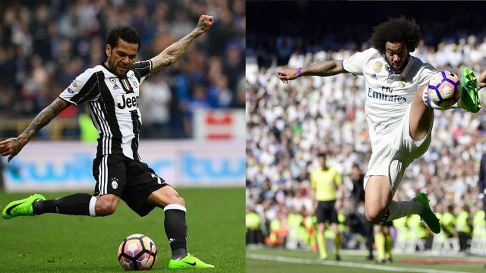 Alves y Marcelo