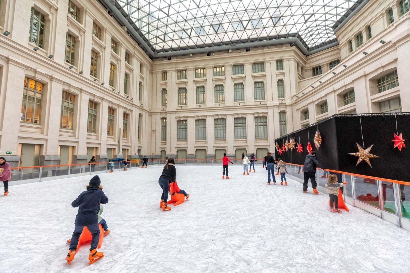 Pista de hielo del Palacio de Cibeles