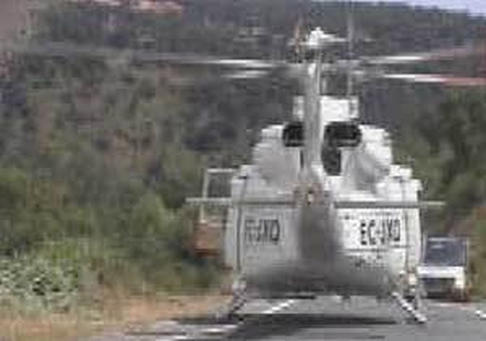 Un helicóptero se precipita en una cresta del burgalés Valle de Mena