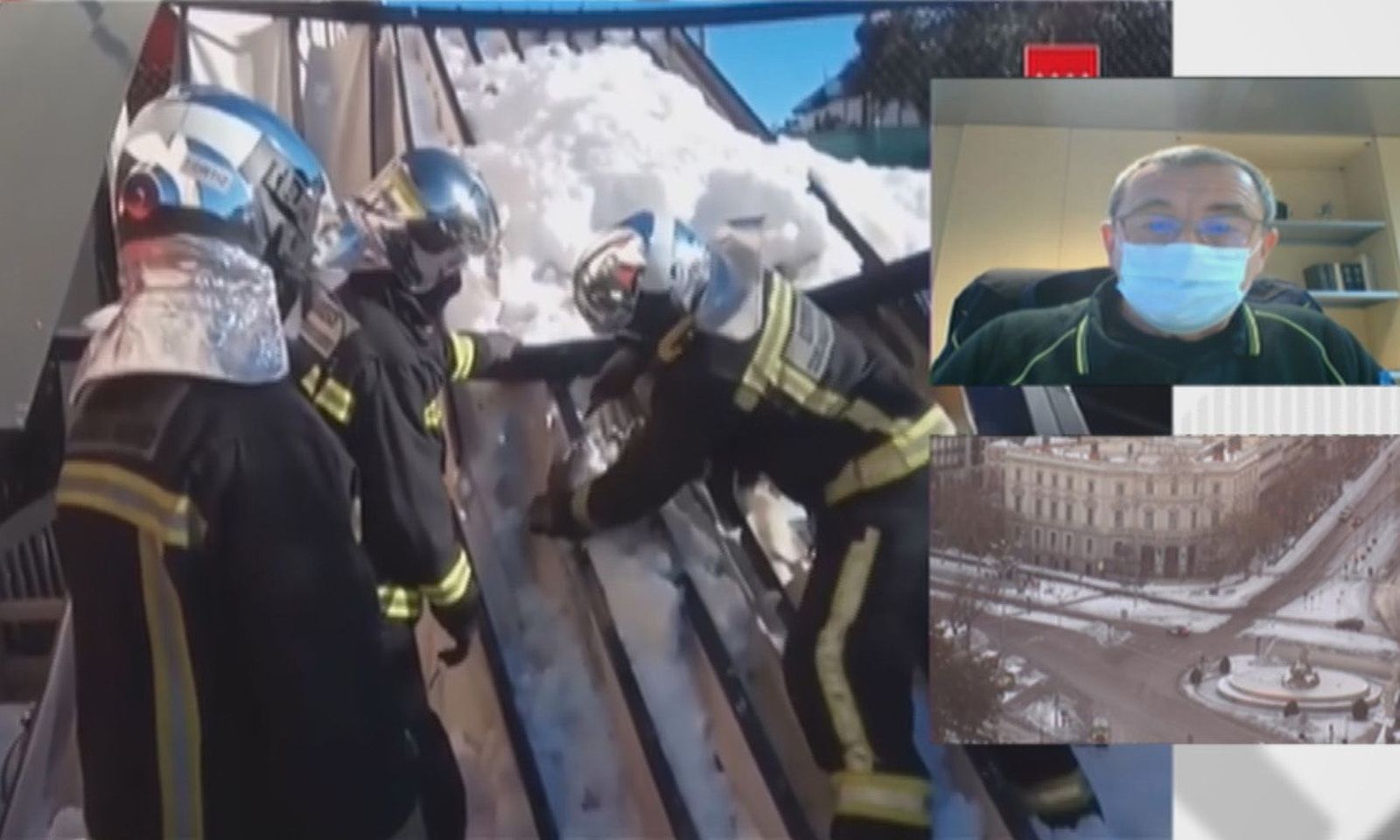 Más de mil intervenciones de los Bomberos de Madrid en el rescate de personas y por la caída de árboles y cornisas