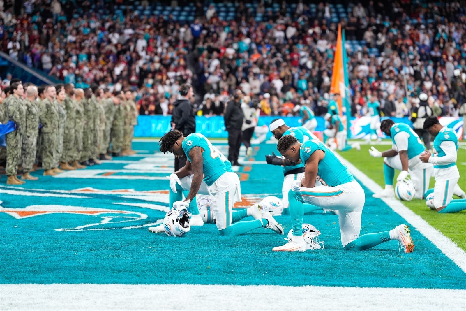 FOTOGALERÍA: Así se vivió en el Bernabéu el primer partido de la NFL en España