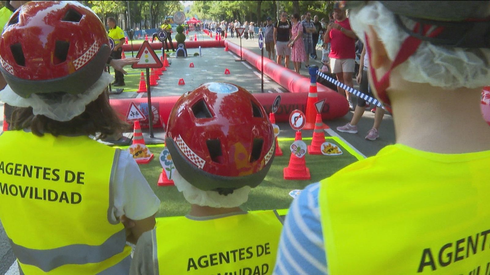 La capital celebra la semana de la movilidad con actividades de seguridad vial y zonas peatonales efímeras