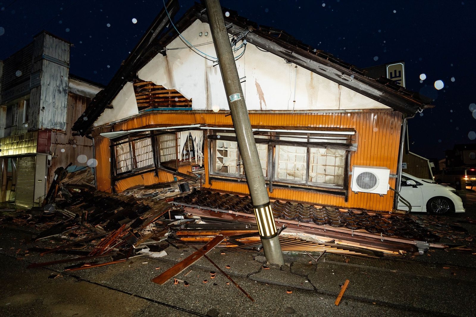 Daños materiales por el terremoto de Japón
