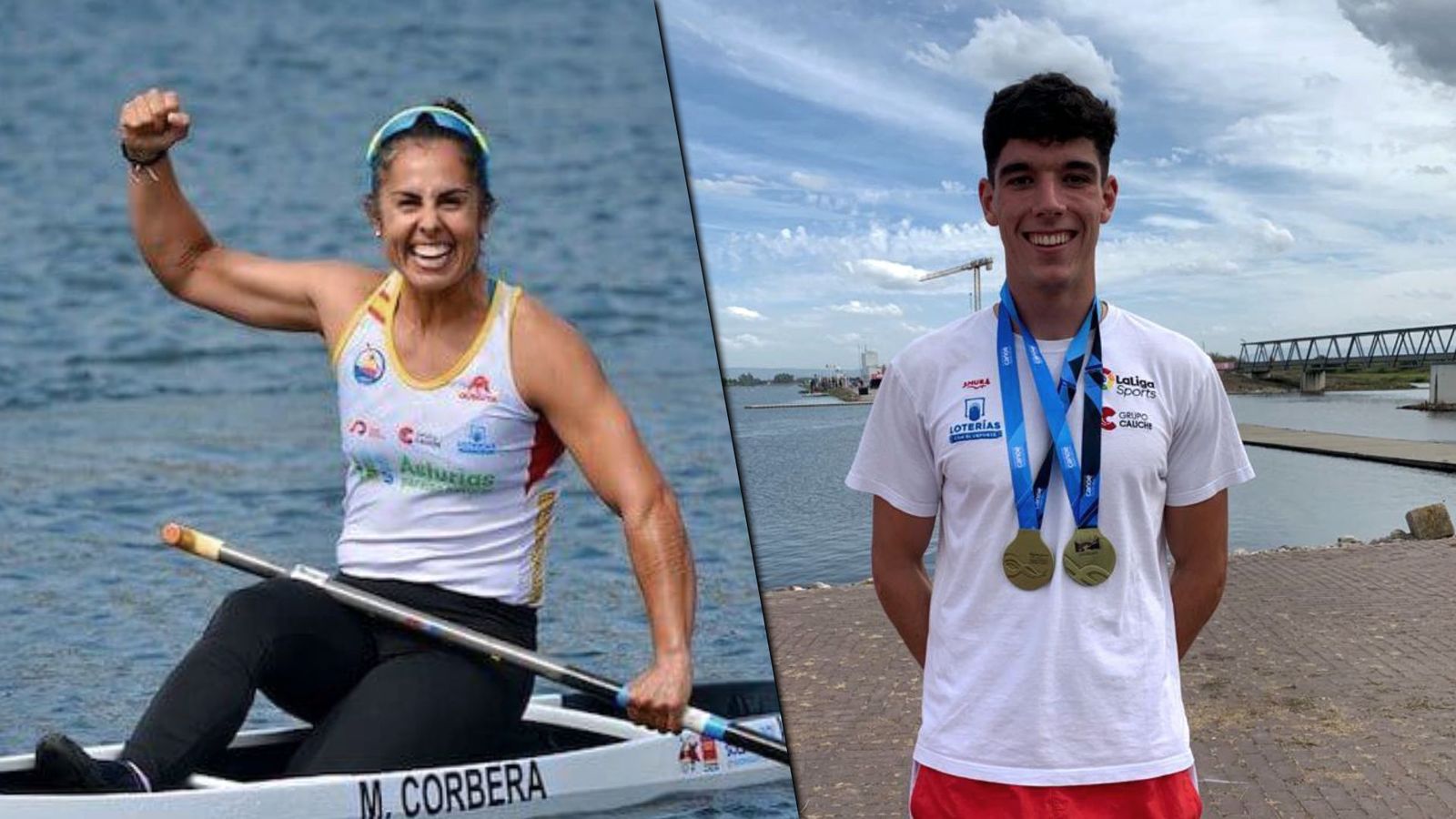 Así es el entrenamiento de los campeones del oro de piragüismo en Madrid