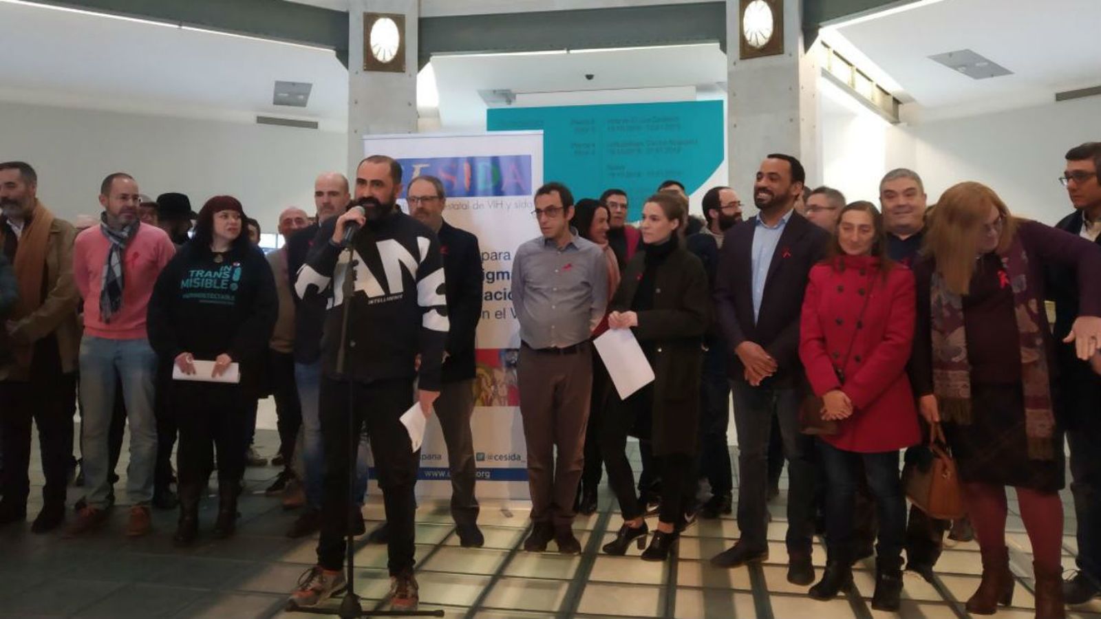 Acto por el día internacional para la eliminación del VIH