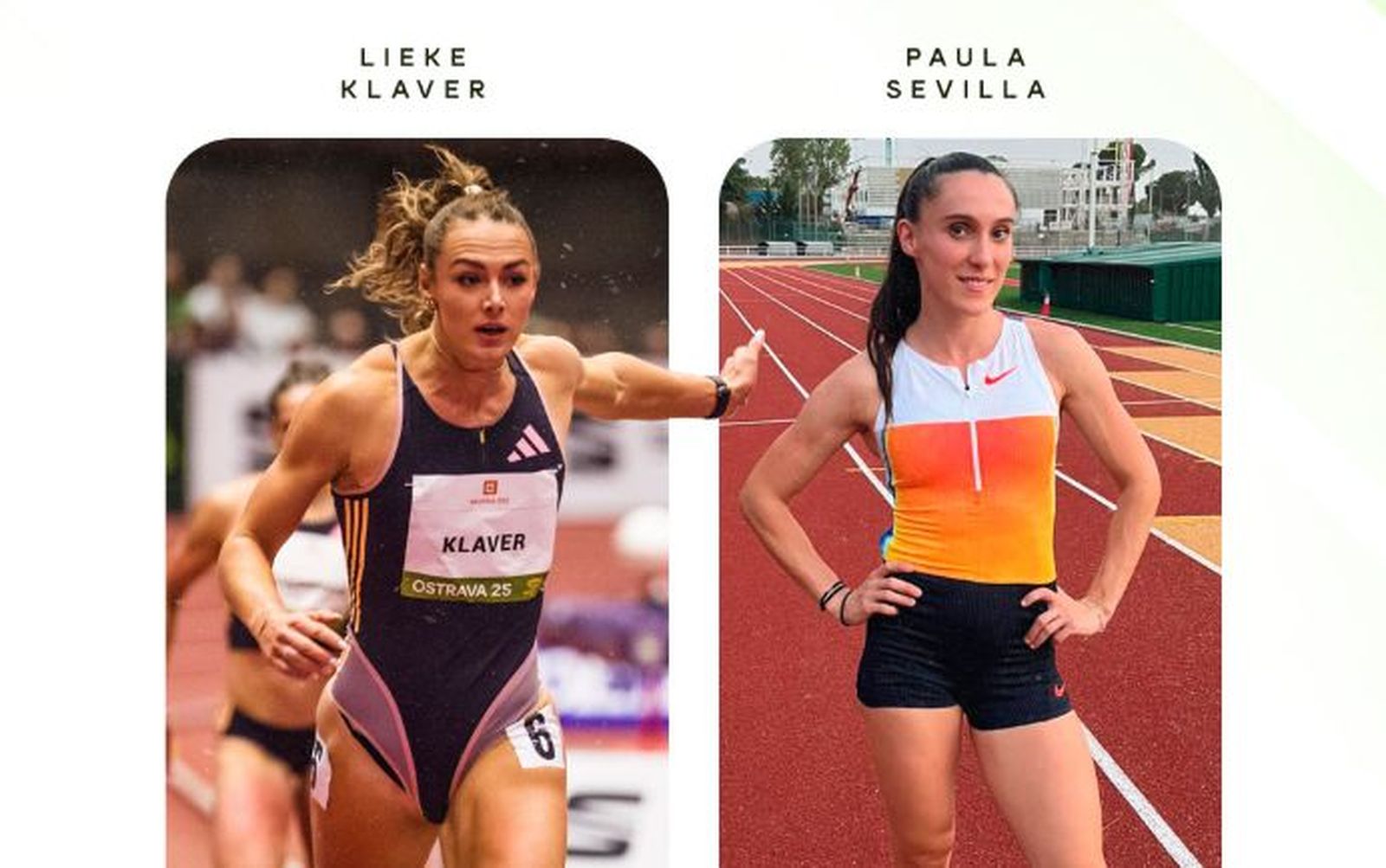 Lieke Klaver y Paula Sevilla