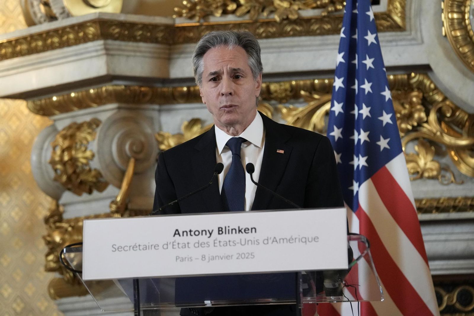 Anthony Blinkan, secretario de Estado estadounidense
