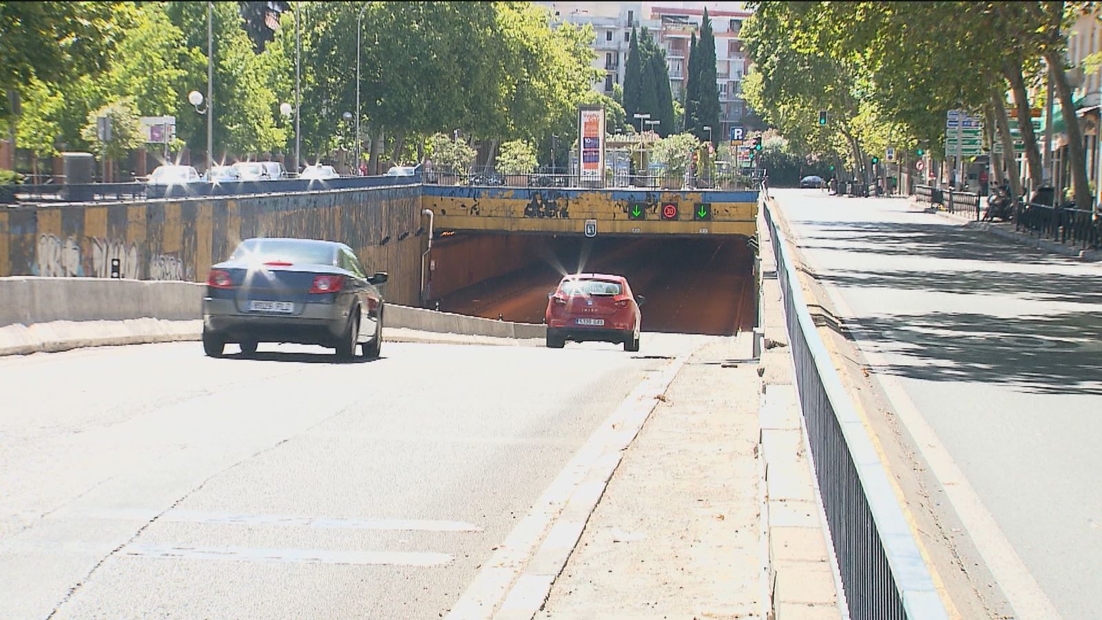 El túnel de Francisco Silvela bajo la avenida América cerrará al tráfico por obras