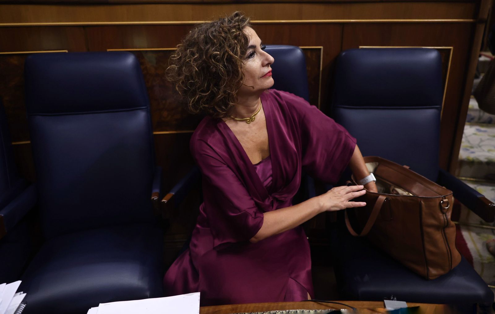 La ministra de Hacienda y Función Pública, Maria Jesús Montero