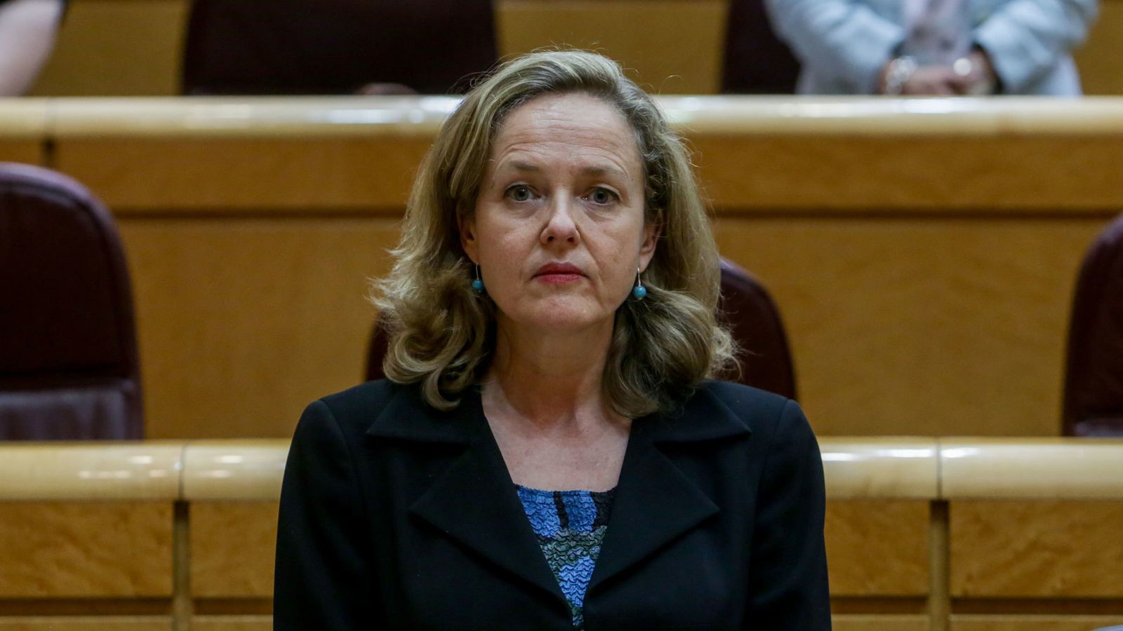 La Vicepresidenta tercera del Gobierno y Ministra de Asuntos Económicos y Transformación Digital, Nadia Calviño