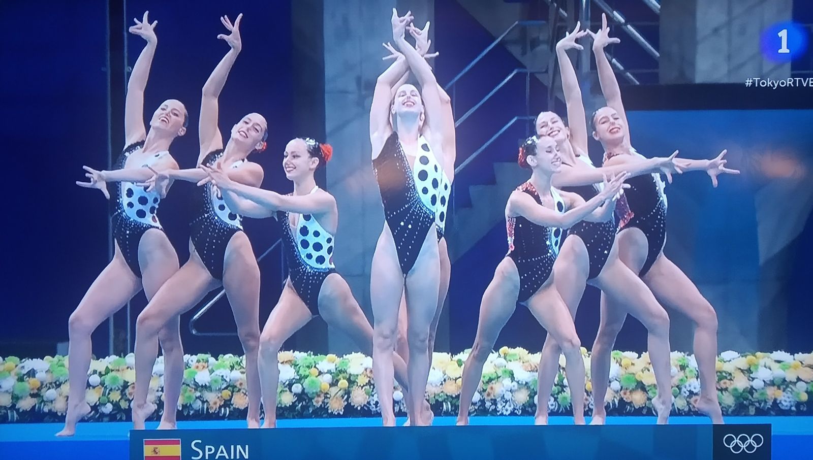 Equipo español de natación sincronizada