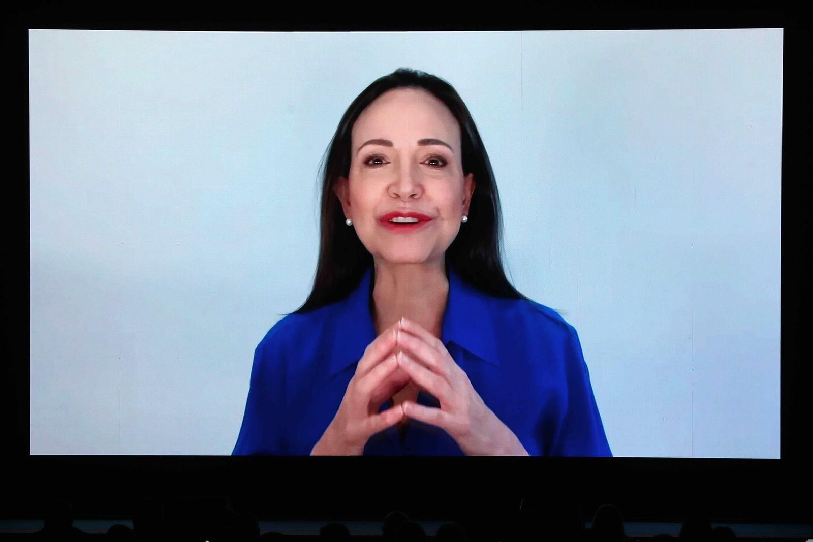 Corina Machado habla de una "nueva era" y de "esperanza" para Venezuela
