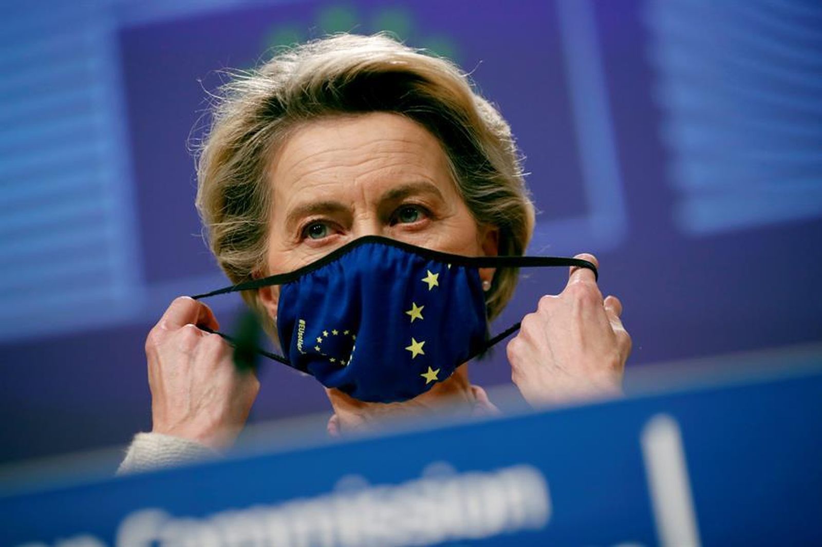 La presidenta de la Comisión Europea (CE), Ursula von der Leyen
