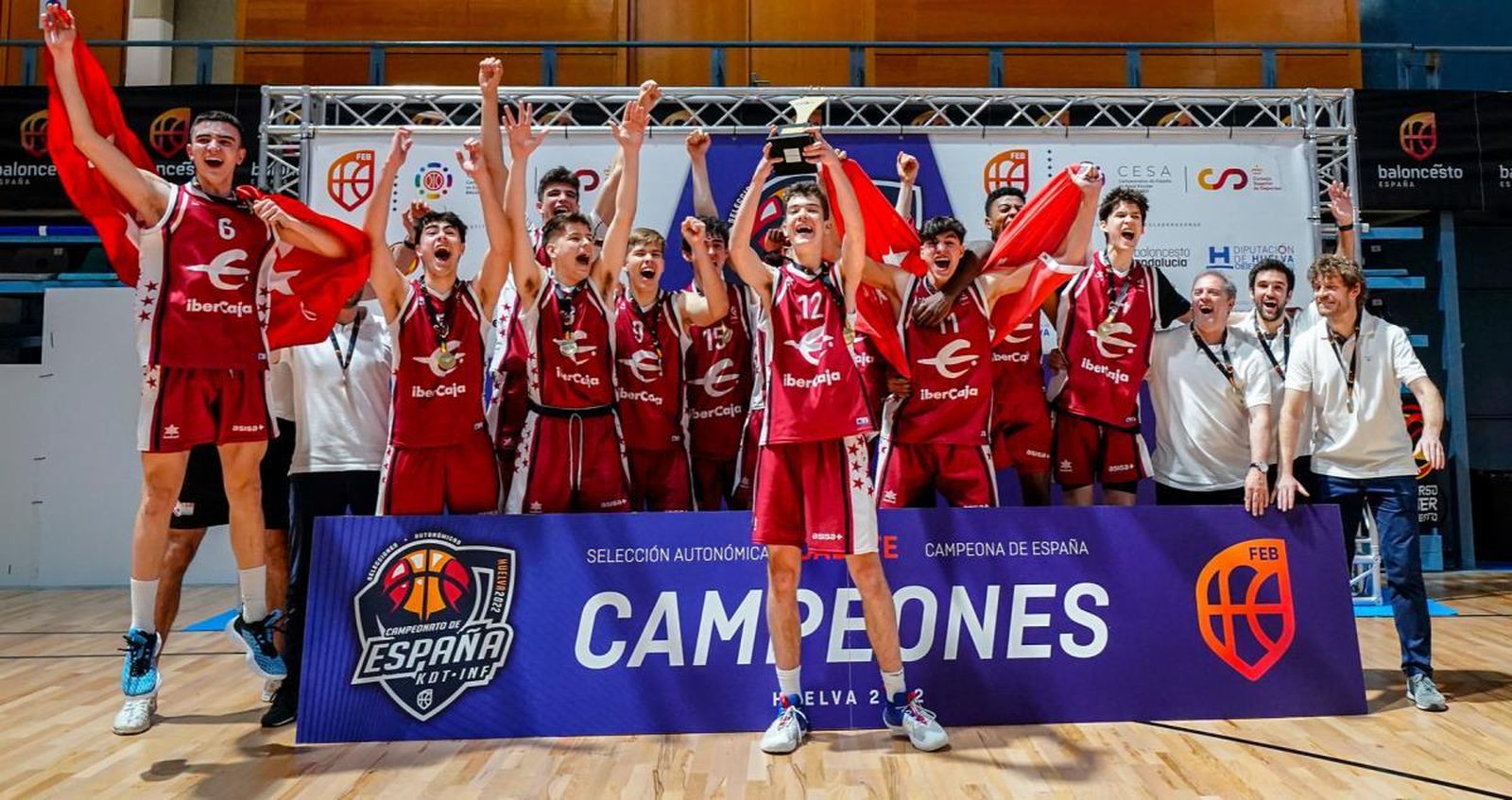 Selección madrileña cadete de baloncesto
