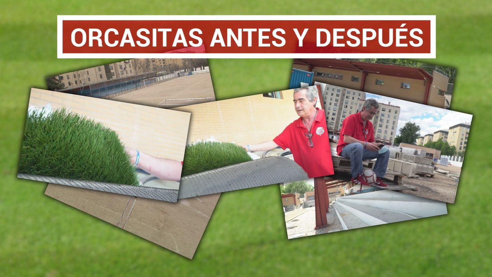 El viejo campo del Orcasitas ya es historia