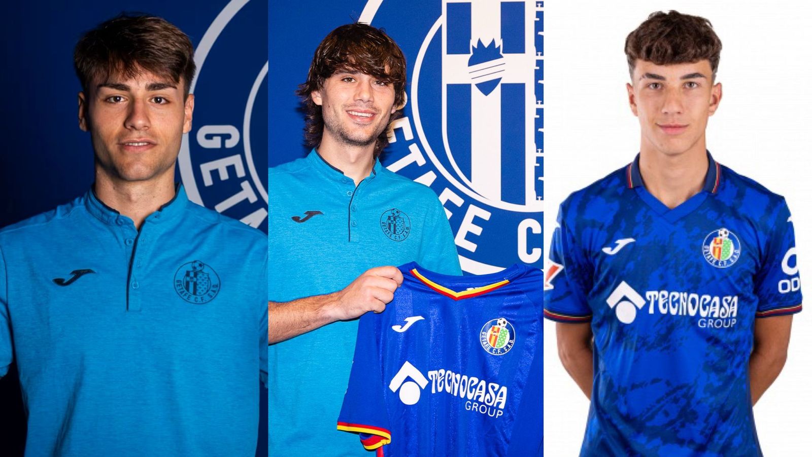 Hugo Solozabal, Julen Jon Guerrero y Martín Cuéllar