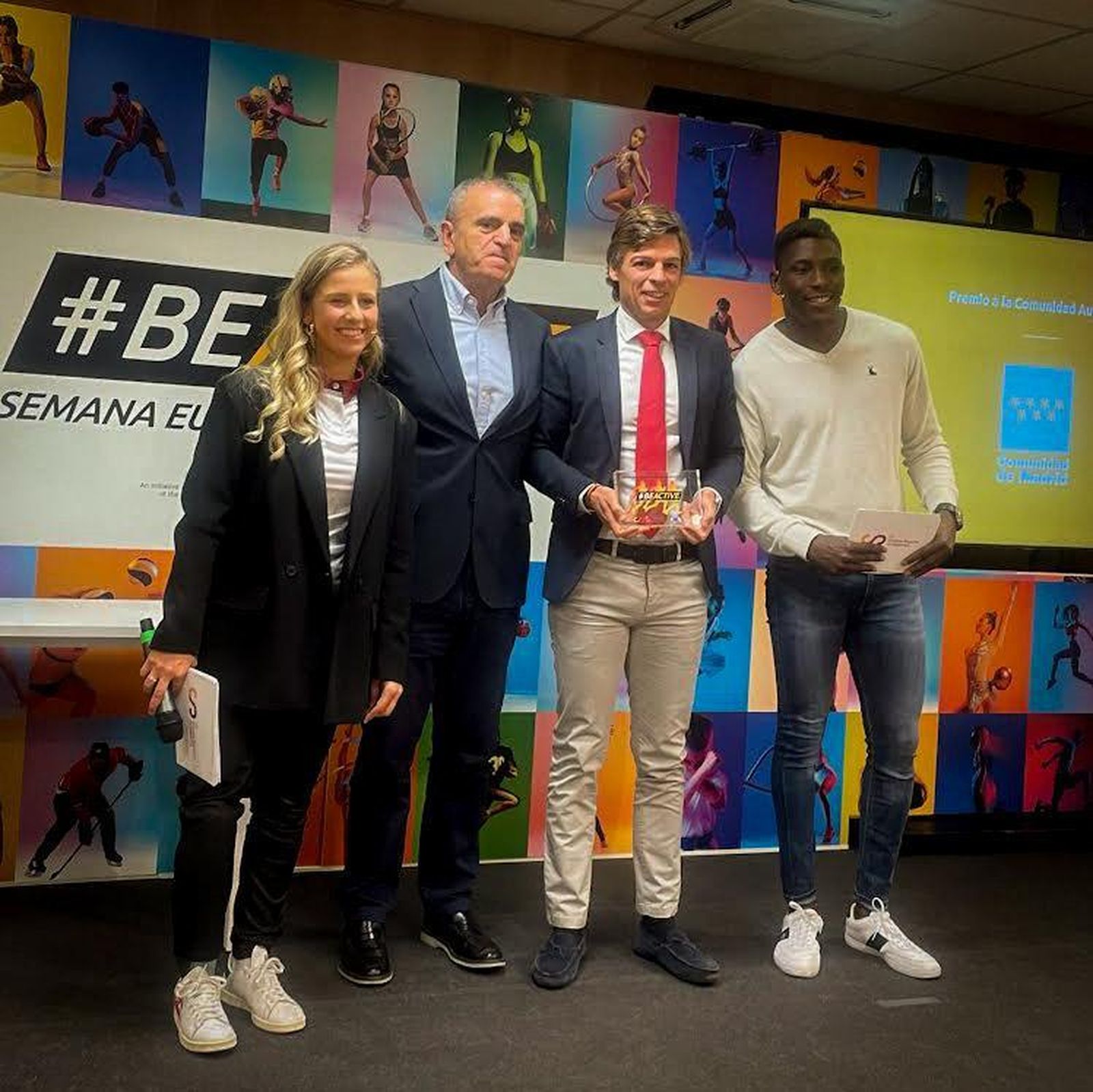La Comunidad recibe el Premio BeActive