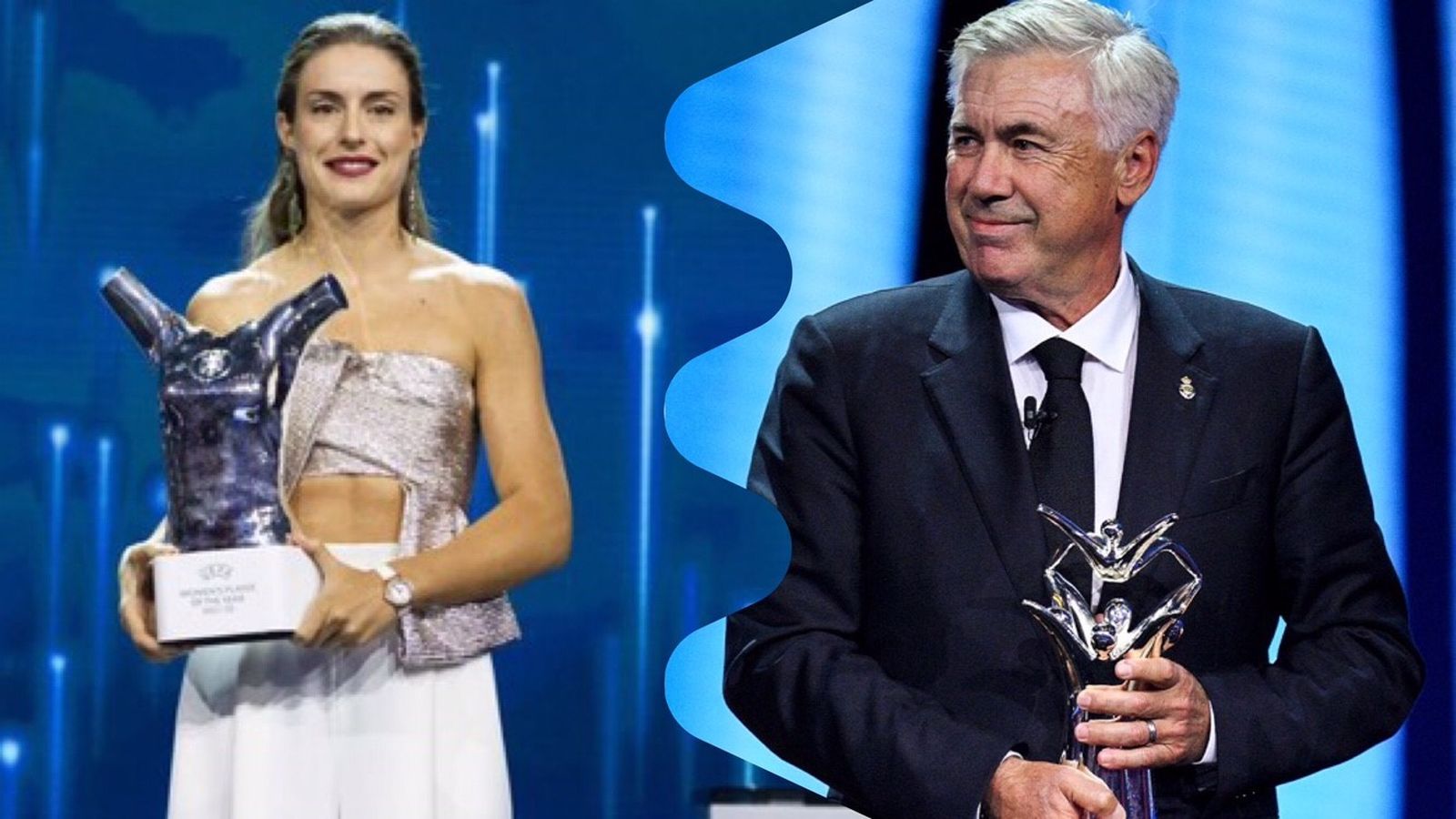 Putellas y Ancelotti