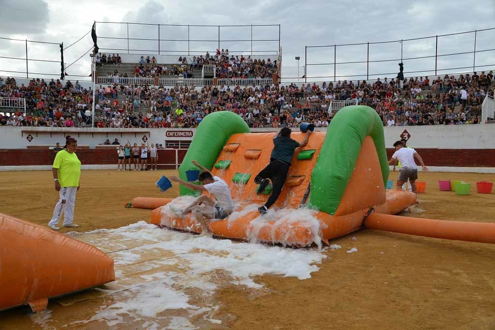 La Plaza de Toros de Ciempozuelos acoge un 'Gran Prix' en plenas fiestas patronales