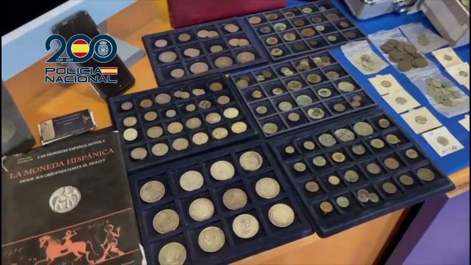 La Policía Nacional detiene a siete personas por la venta de objetos arqueológicos procedentes de expolio