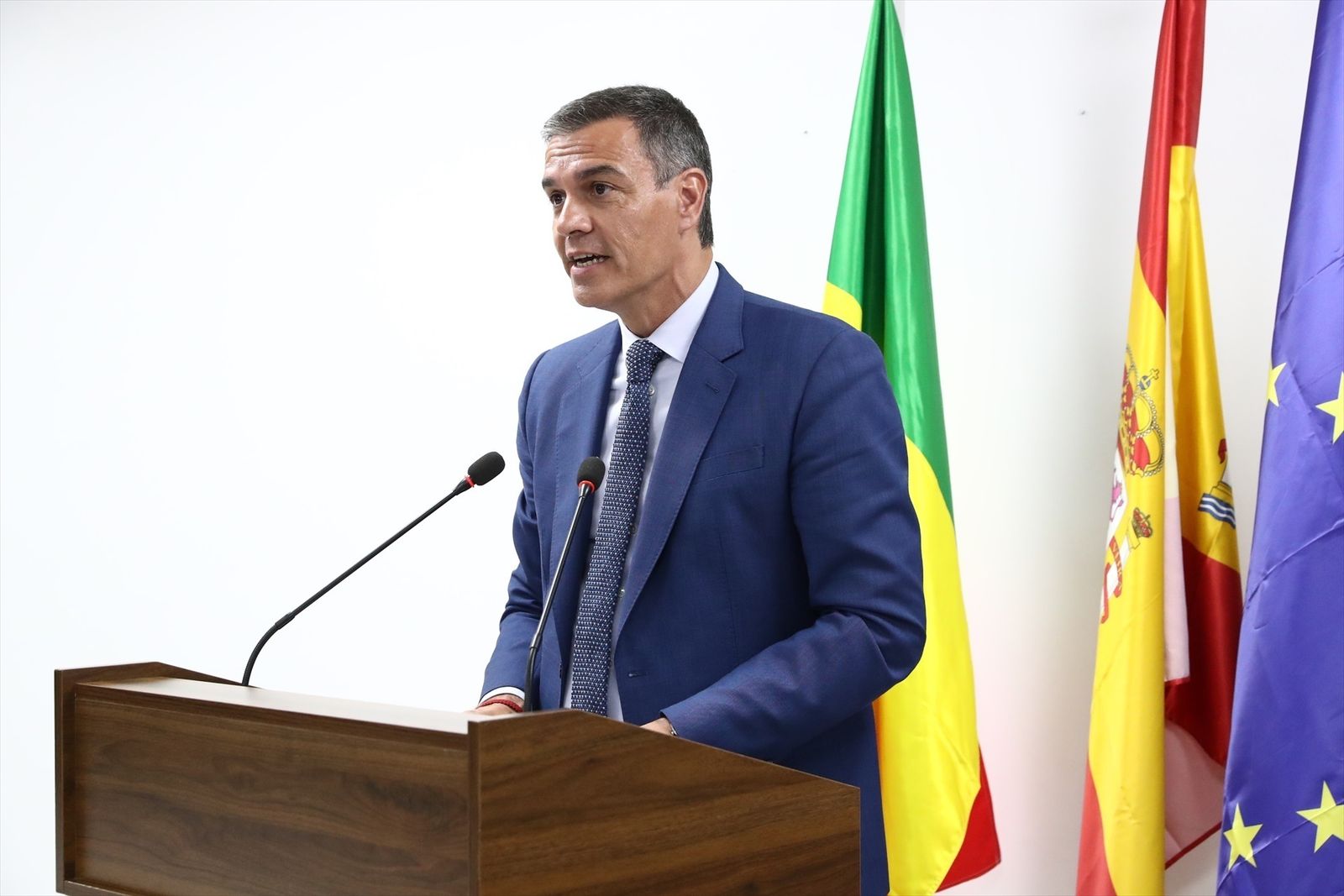 Sánchez: "Es imprescindible el retorno de quienes llegan a España irregularmente"
