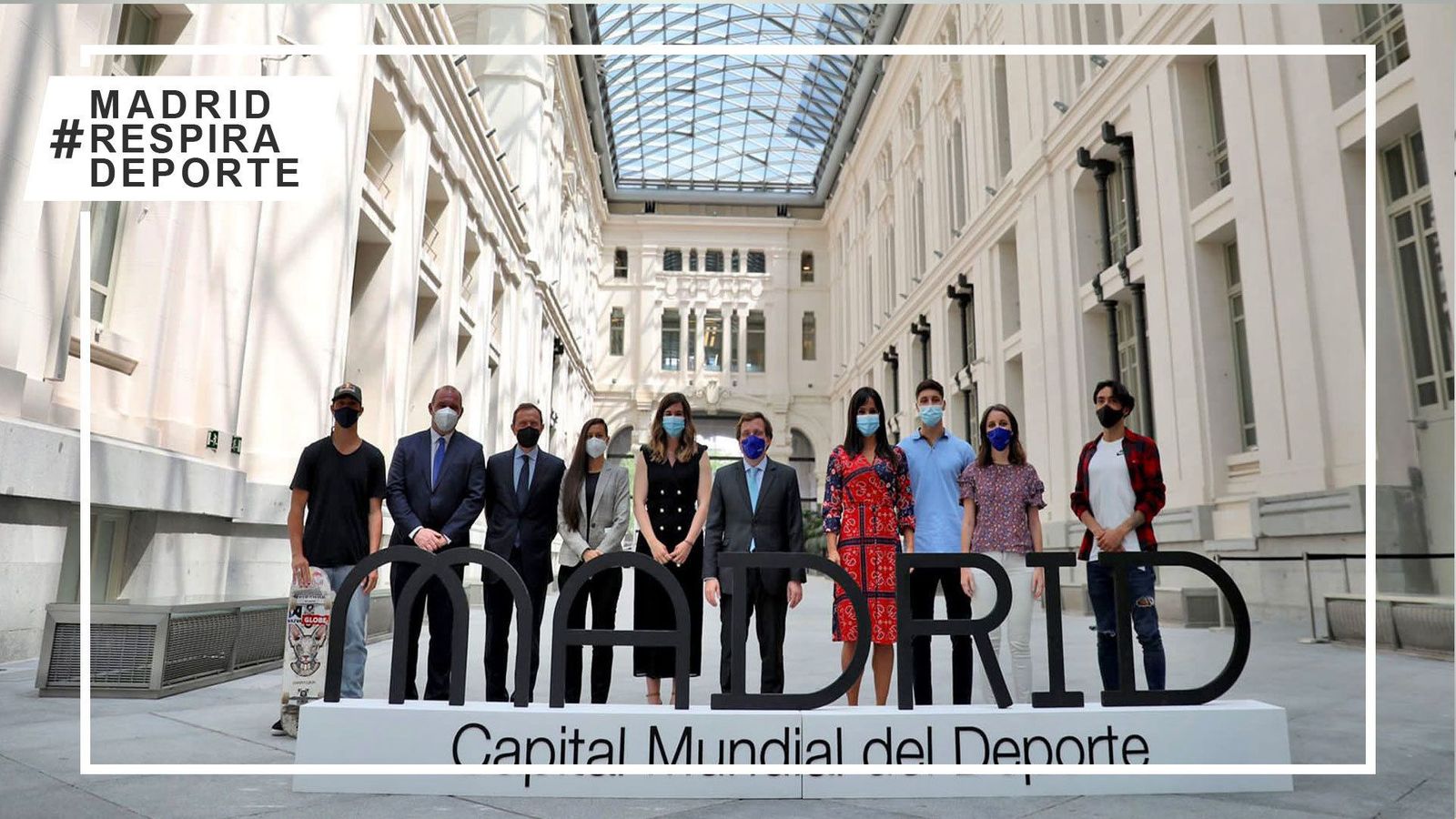 Madrid celebra ser Capital Mundial del Deporte 2022