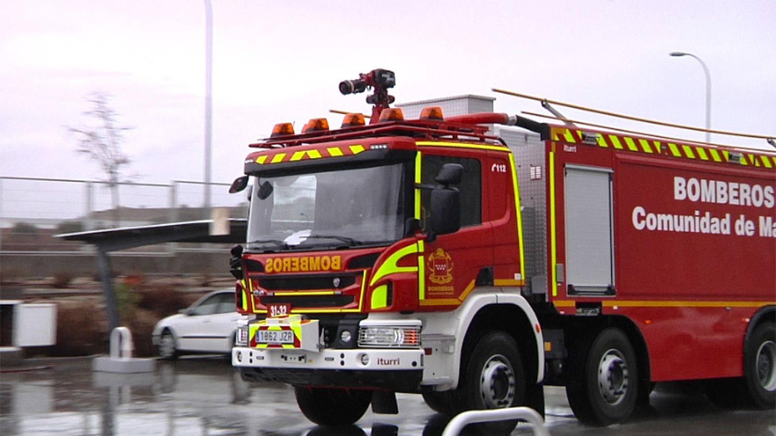 De guardia con los bomberos de la Comunidad de Madrid