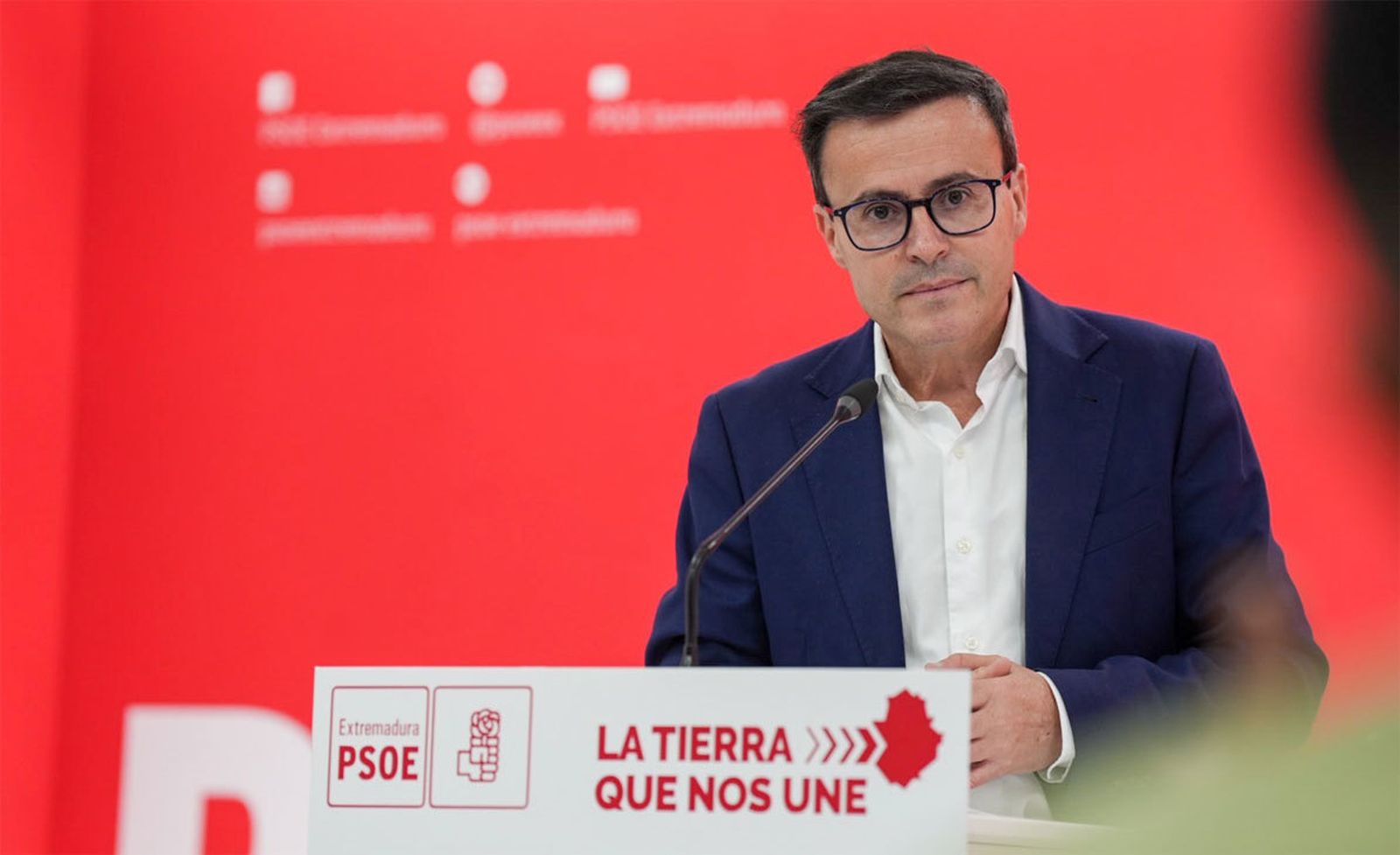 Miguel Ángel Gallardo (PSOE) se incorporará a la Asamblea extremeña y dejará la Diputación de Badajoz