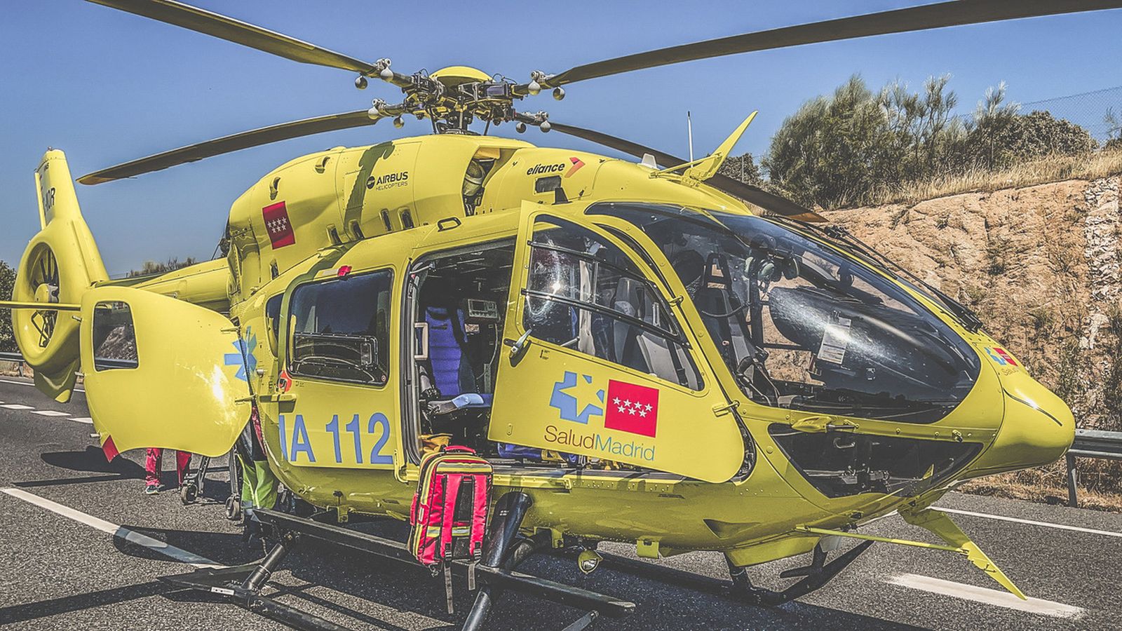 Helicóptero del 112