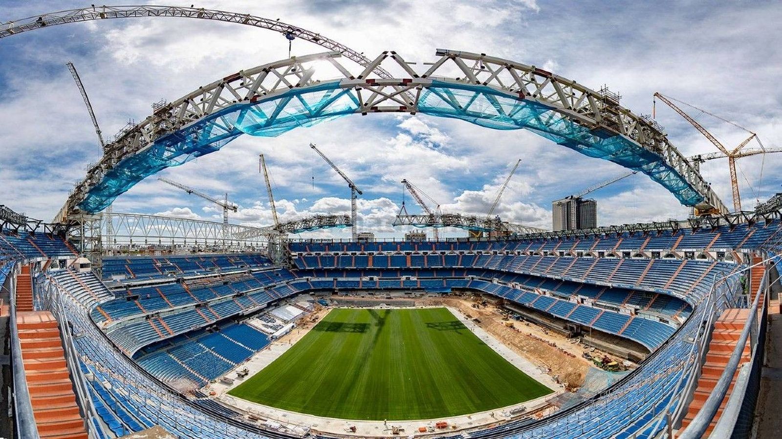 Así cambia el Bernabéu