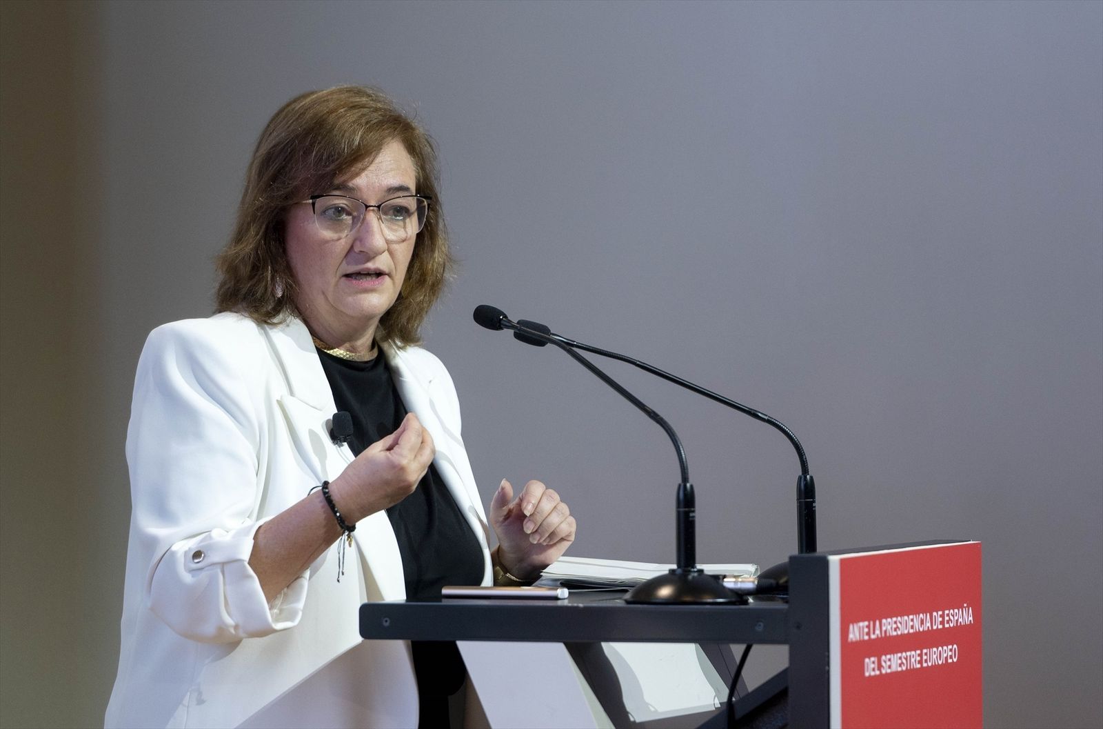 La presidenta de la AIREF, Cristina Herrero Sánchez