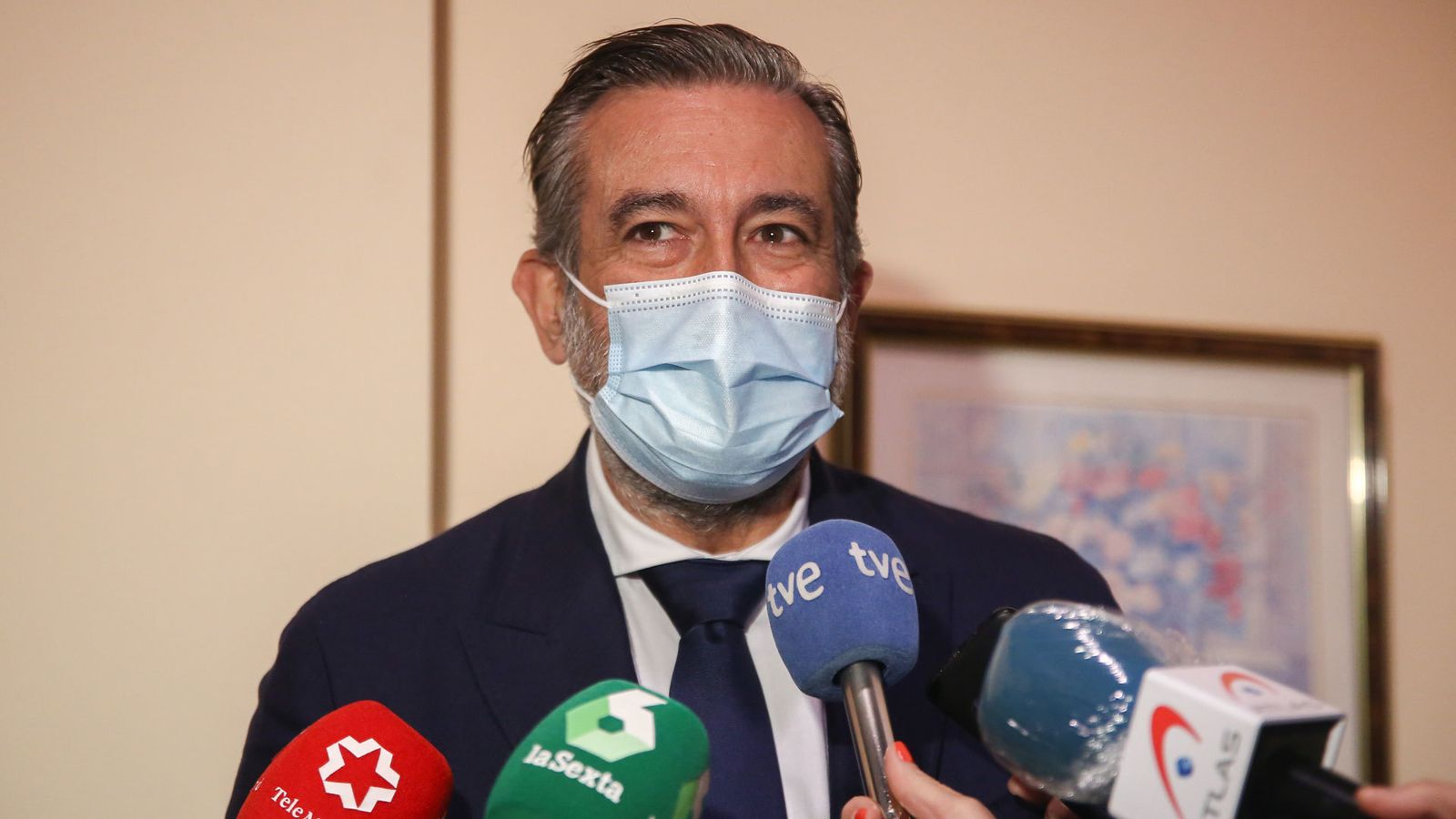 El consejero de Justicia, Interior y Víctimas de la Comunidad de Madrid, Enrique López