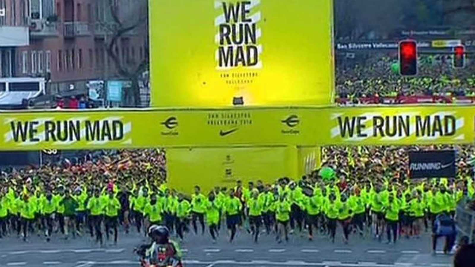 La San Silvestre Vallecana bate récord  de inscripción en las primeras 10 horas
